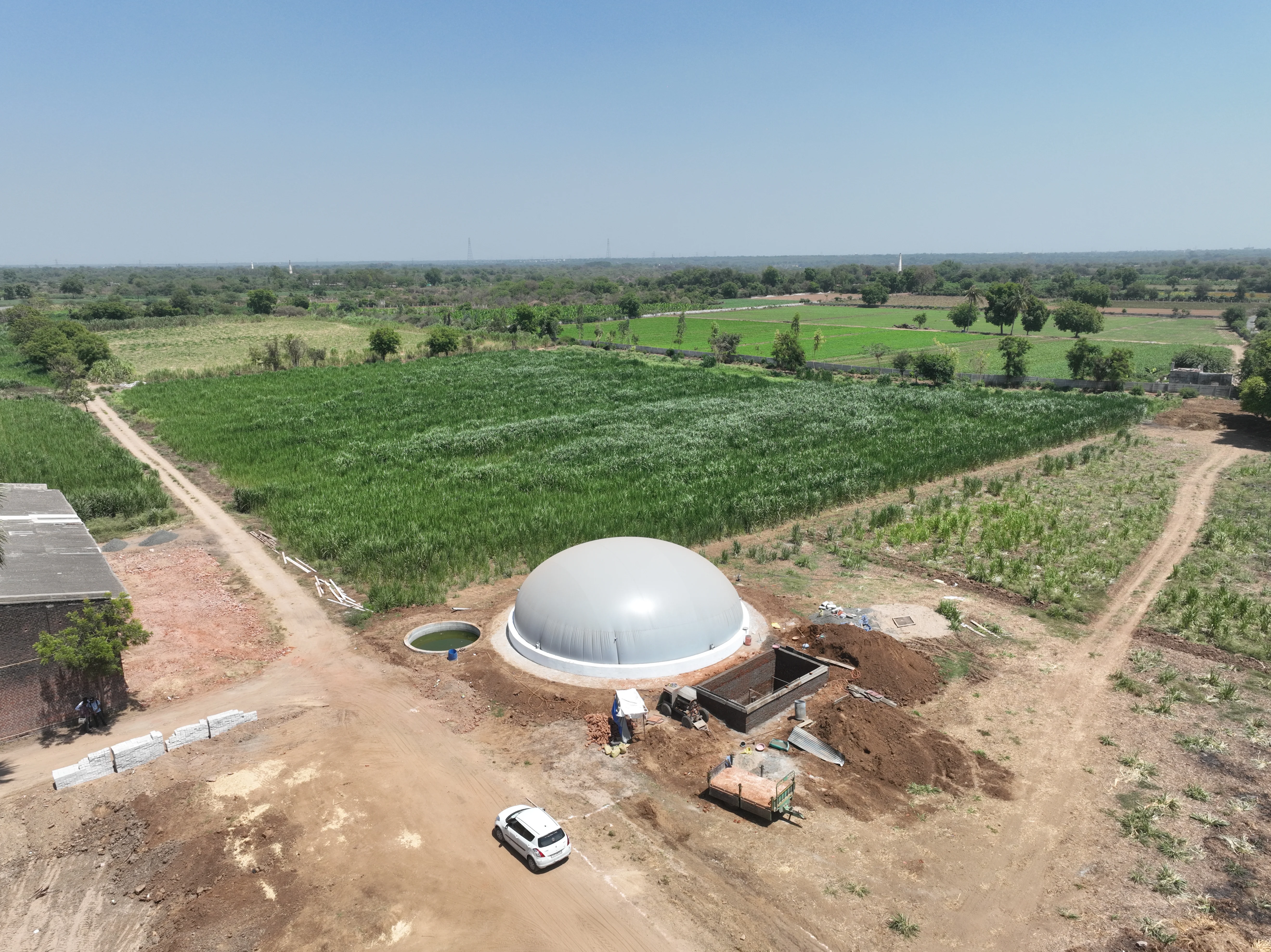 400 cubic meter Biogas Power Plant