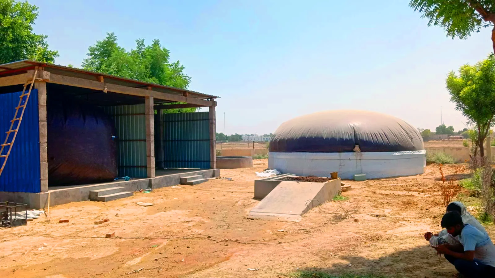 270 cubic meter volume On-site Assembled MCMF Digester